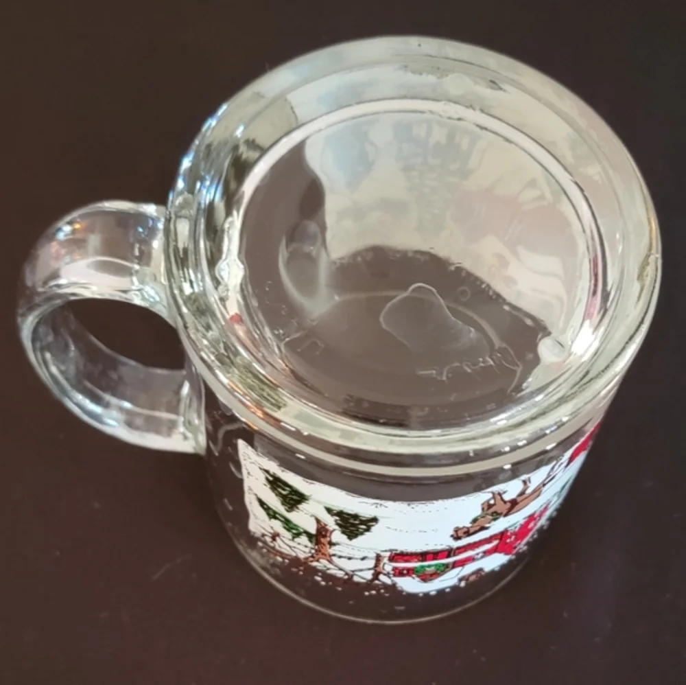 Winter Village‎ mug cup by LIBBEY GLASS COMPANY